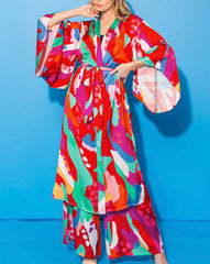 Abstract Kimono