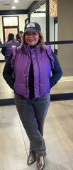 Purple Passion Ruffle Vest