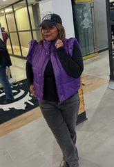 Purple Passion Ruffle Vest