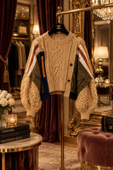 Cable Knit Utility Cardigan