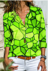 Get mazed lime shirt