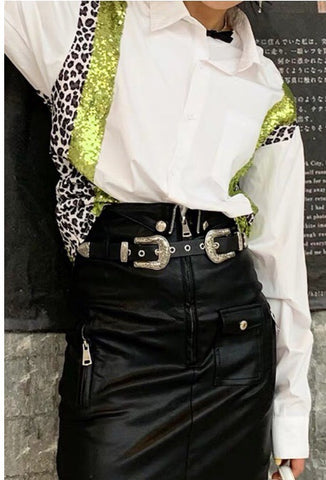 Stylish Carnival Sequin Top
